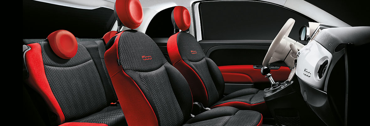 Interior pop rosso bianco